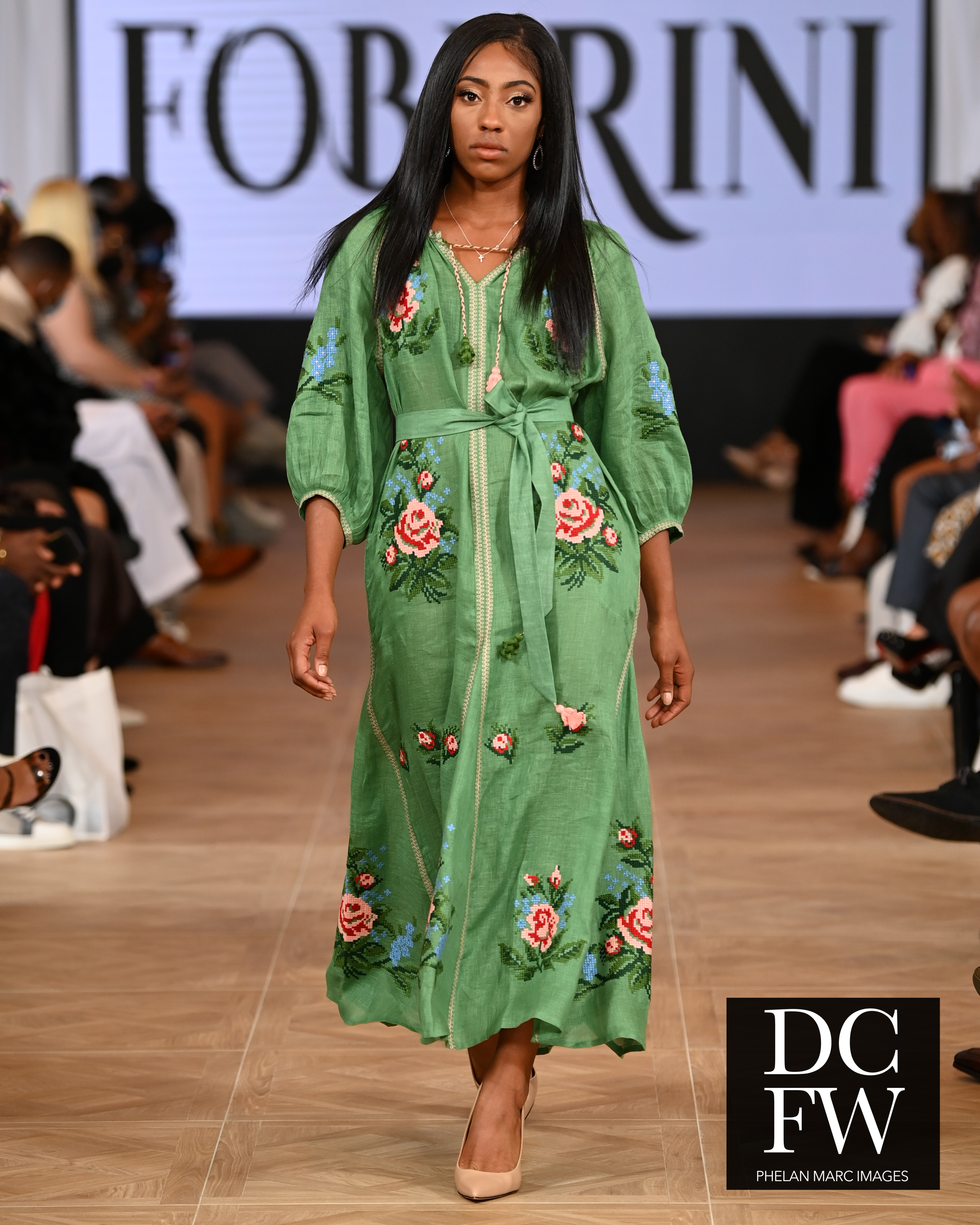 FOBERINI presented designer embroidery at DC Fashion Week
